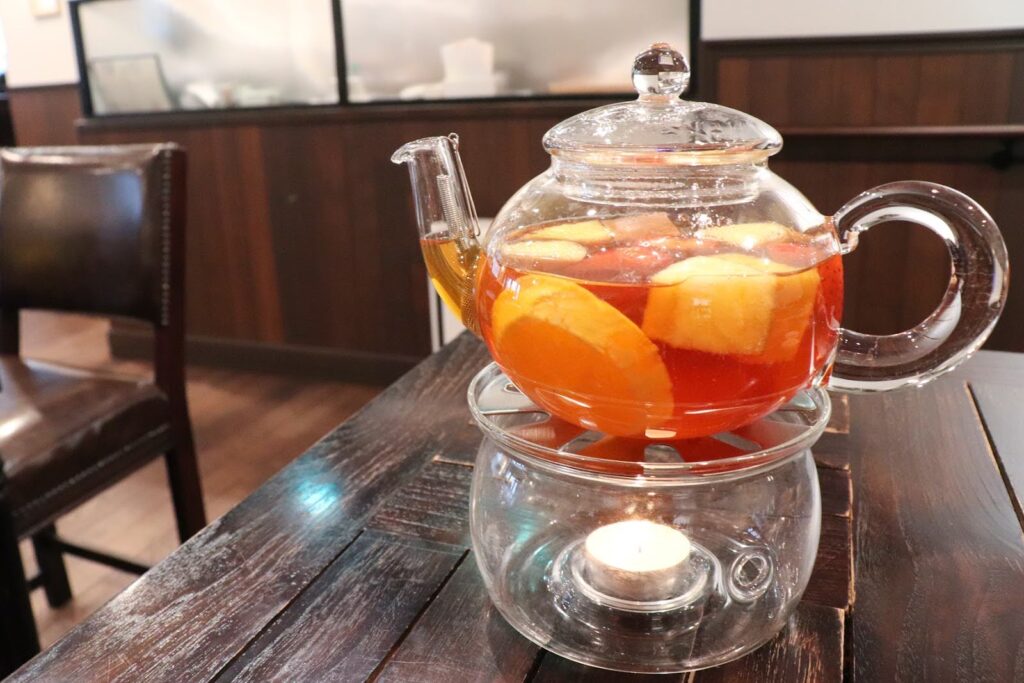 Café Ichifujiのフルーツティーの写真