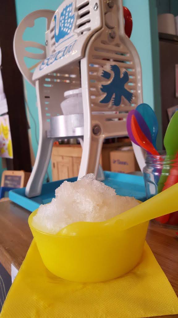 かき氷の写真
