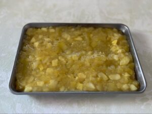 材料をバットに入れた写真