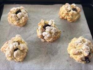 10分焼成したスコーン